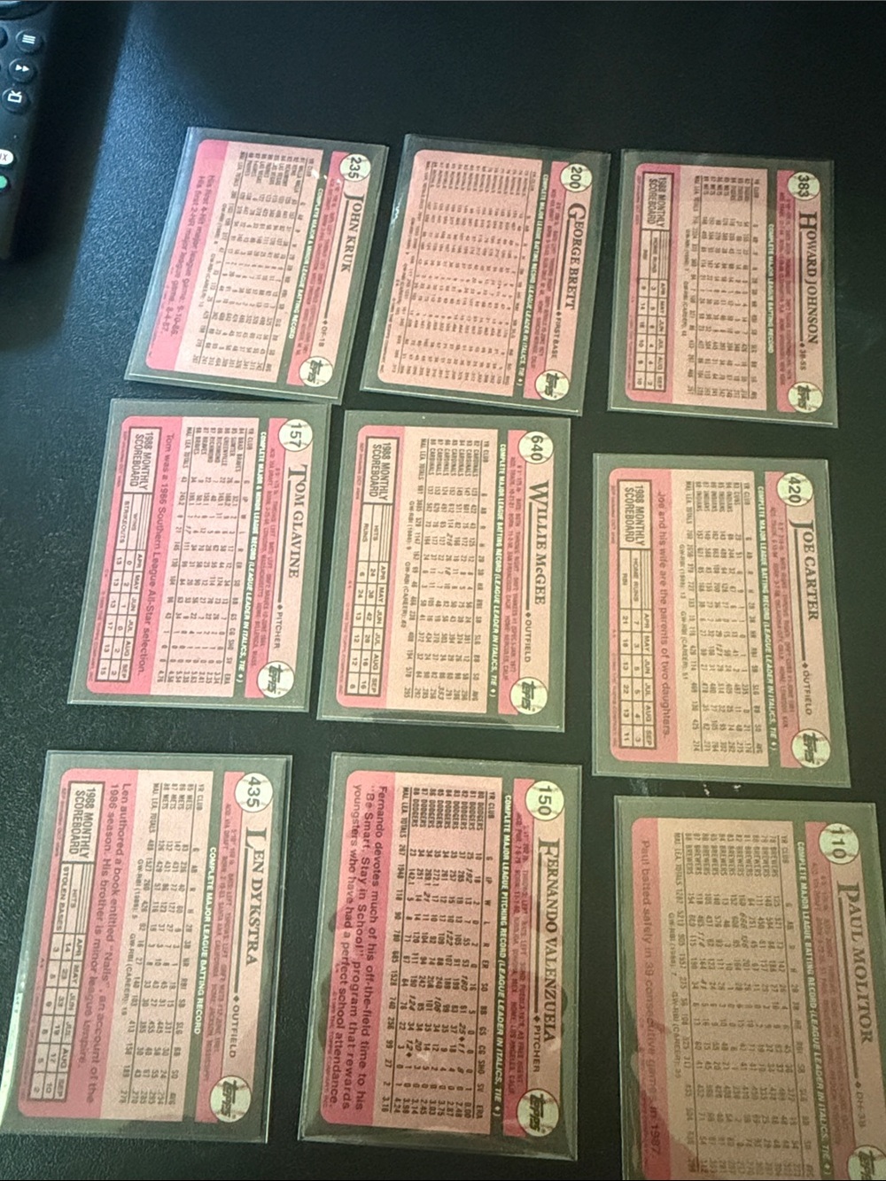 89 Topps Baseball Card Lot - - Picture 2 of 2